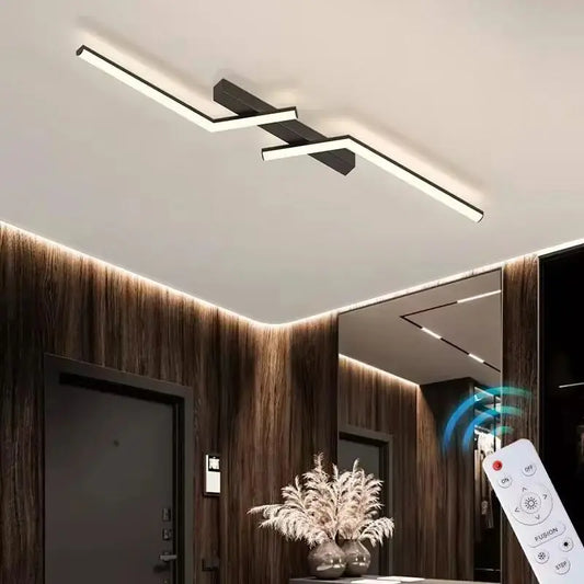 Nowoczesna Lampa Sufitowa LED | Do Salonu Lub Sypialni