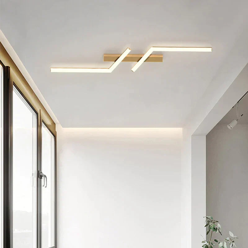 Nowoczesna Lampa Sufitowa LED | Do Salonu Lub Sypialni