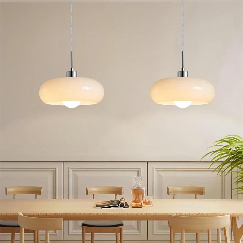 Szklana Lampa Sufitowa Bauhaus | Salon