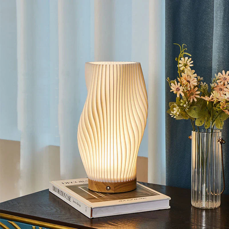 Lampka Nocna LED | Żłobiona