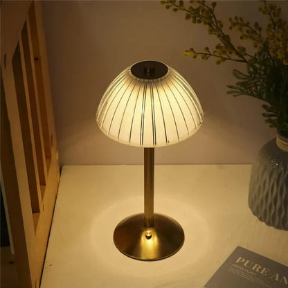 Bezprzewodowa Lampa Stołowa LED Z Funkcją Ściemniania | Trójkolorowa
