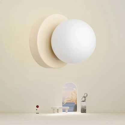 Okrągła Lampa Ścienna | Mała
