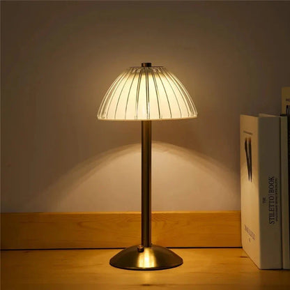 Bezprzewodowa Lampa Stołowa LED Z Funkcją Ściemniania | Trójkolorowa