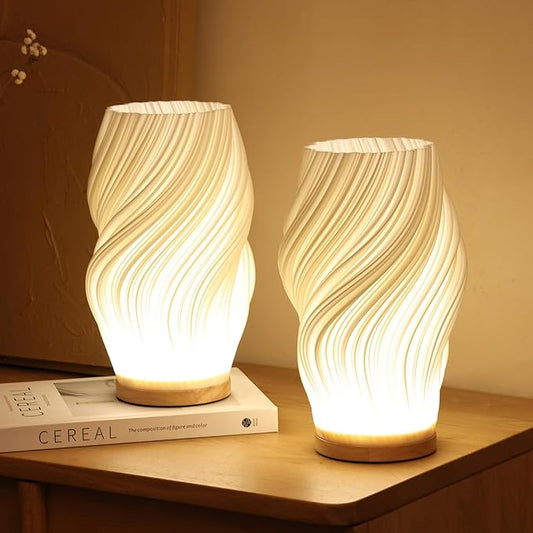 Lampka Nocna LED | Żłobiona