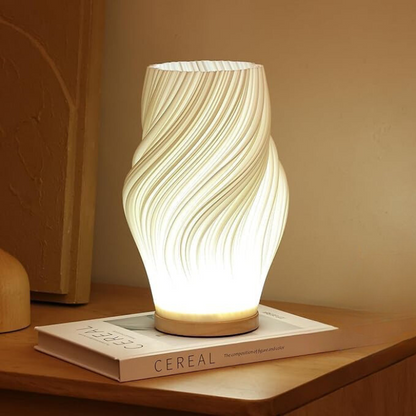 Lampka Nocna LED | Żłobiona