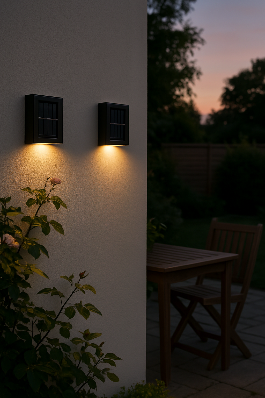 Lampy Ścienne LED Solarne | Bezprzewodowe