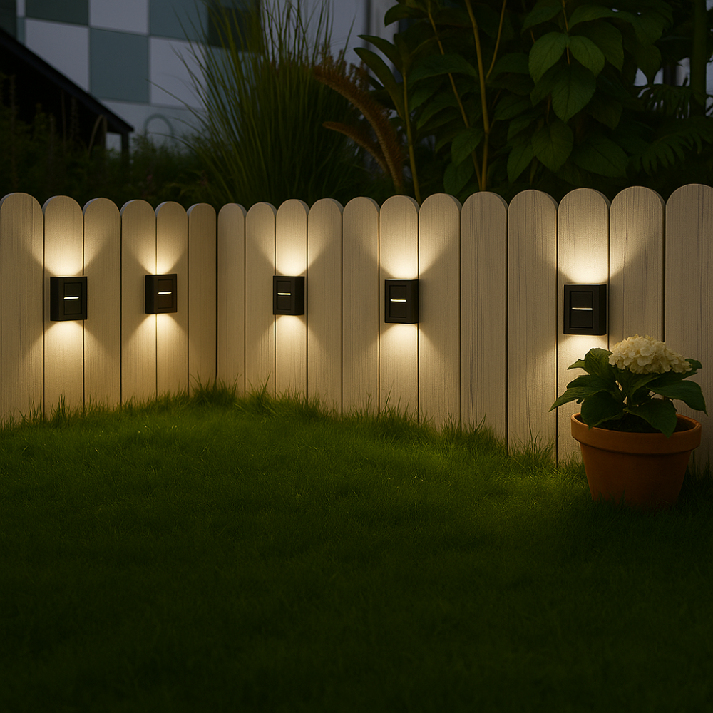 Lampy Ścienne LED Solarne | Bezprzewodowe