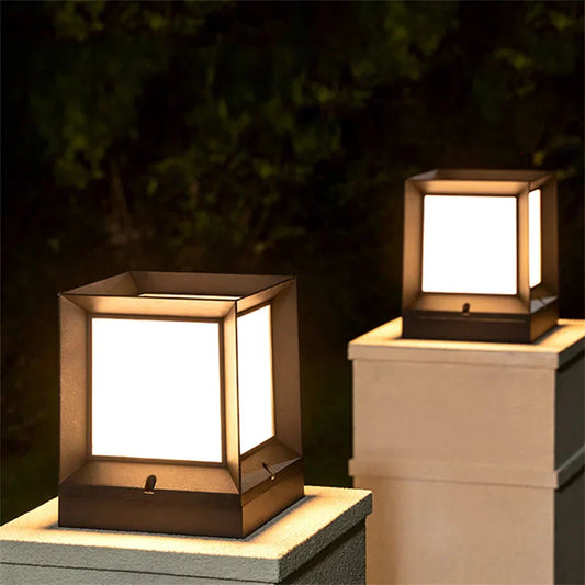 Zewnętrzna Lampa Stojąca | Do Bram I Podjazdów