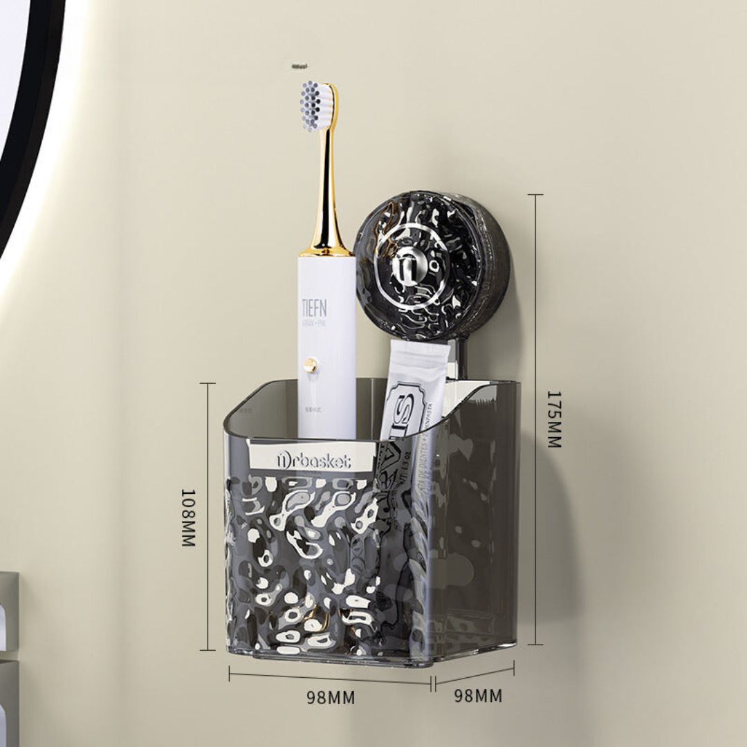 Półka Łazienkowa Z Przyssawką | Stabilne Utrzymanie Bez Wiercenia