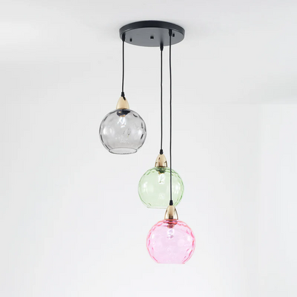 Lampa Sufitowa LED Z 3 Kloszami | Nowoczesna