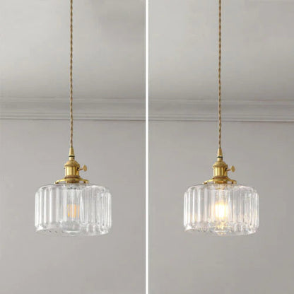 Lampa Sufitowa Vintage | Kryształowa
