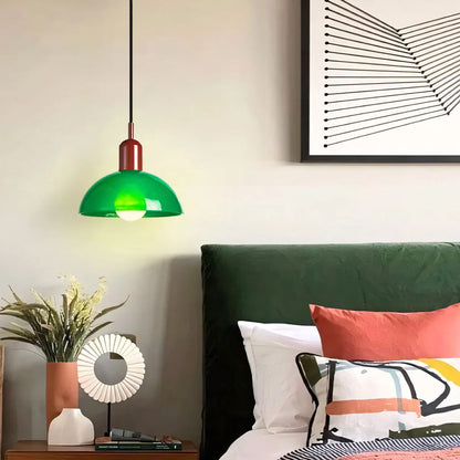 Okrągła Lampa Wisząca Do Salonu | Kolorowa