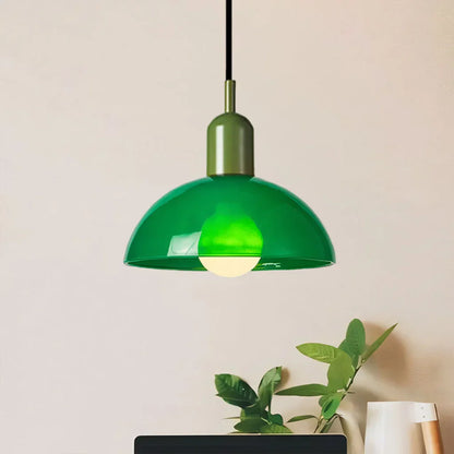 Okrągła Lampa Wisząca Do Salonu | Kolorowa