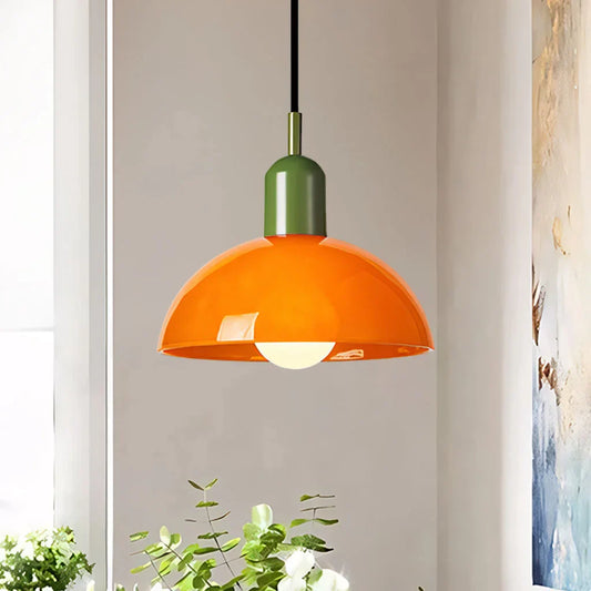 Okrągła Lampa Wisząca Do Salonu | Kolorowa