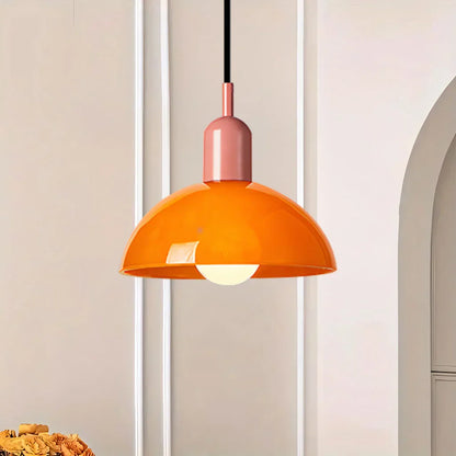 Okrągła Lampa Wisząca Do Salonu | Kolorowa