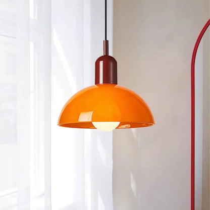 Okrągła Lampa Wisząca Do Salonu | Kolorowa