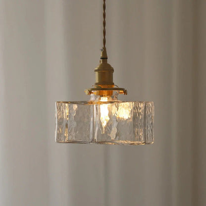Nowoczesna Szklana Lampa Wisząca | Retro