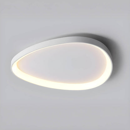 Lampa Sufitowa w Kolorze Taupe | Okrągła Lampa Do Salonu