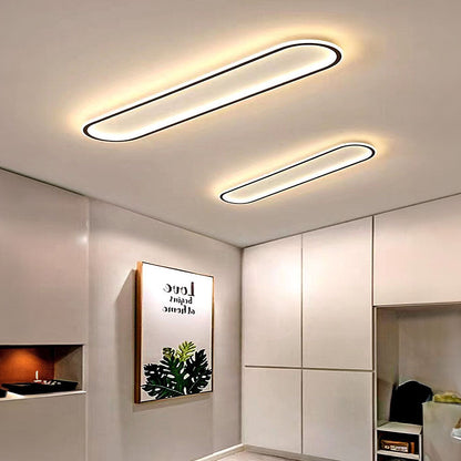 Lampa LED Sufitowa Owalna | Oświetlenie Korytarza