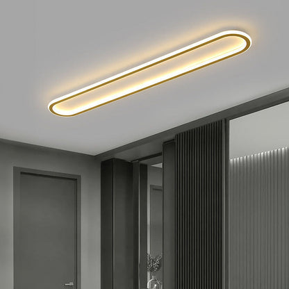 Lampa LED Sufitowa Owalna | Oświetlenie Korytarza