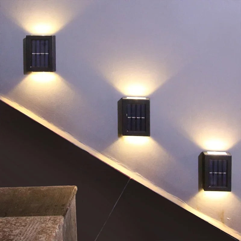 Lampy Ścienne LED Solarne | Bezprzewodowe