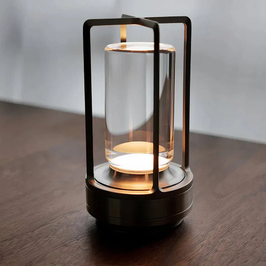 Lampka Stołowa LED Z Dotykowym Włącznikiem | Model Latarnia