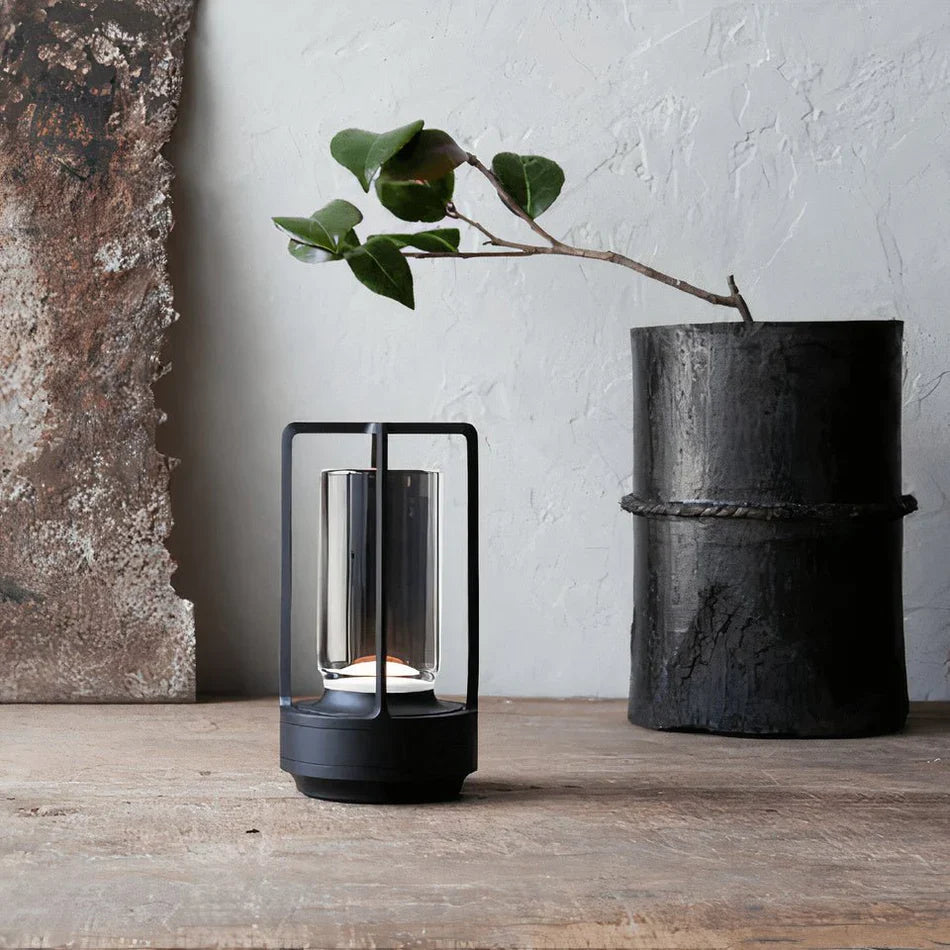 Lampka Stołowa LED Z Dotykowym Włącznikiem | Model Latarnia