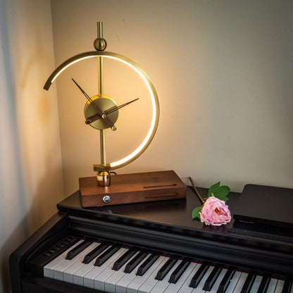 Lampka Nocna LED | Zegar Lampa