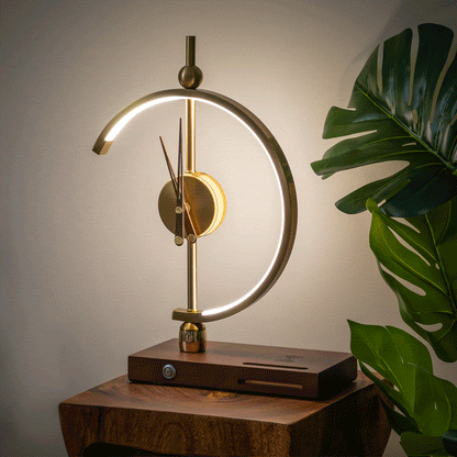 Lampka Nocna LED | Zegar Lampa