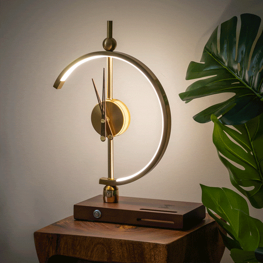 Lampka Nocna LED | Zegar Lampa