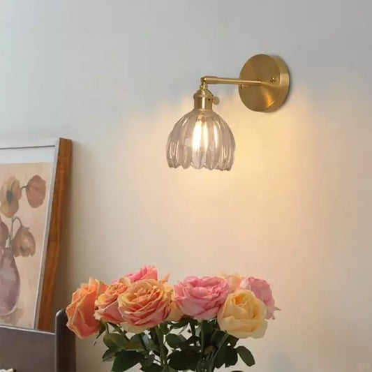 Lampa Ścienna Do Salonu | Pąk Kwiatu