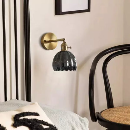 Lampa Ścienna Do Salonu | Pąk Kwiatu