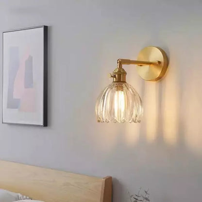 Lampa Ścienna Do Salonu | Pąk Kwiatu