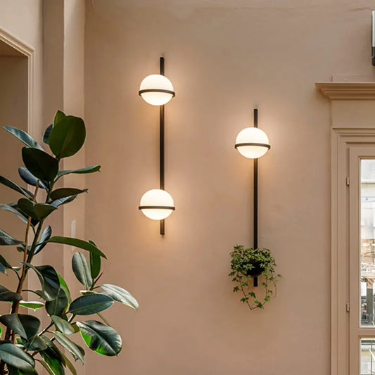 Nowoczesna Lampa Ścienna LED | Do Wnętrz I Na Zewnątrz
