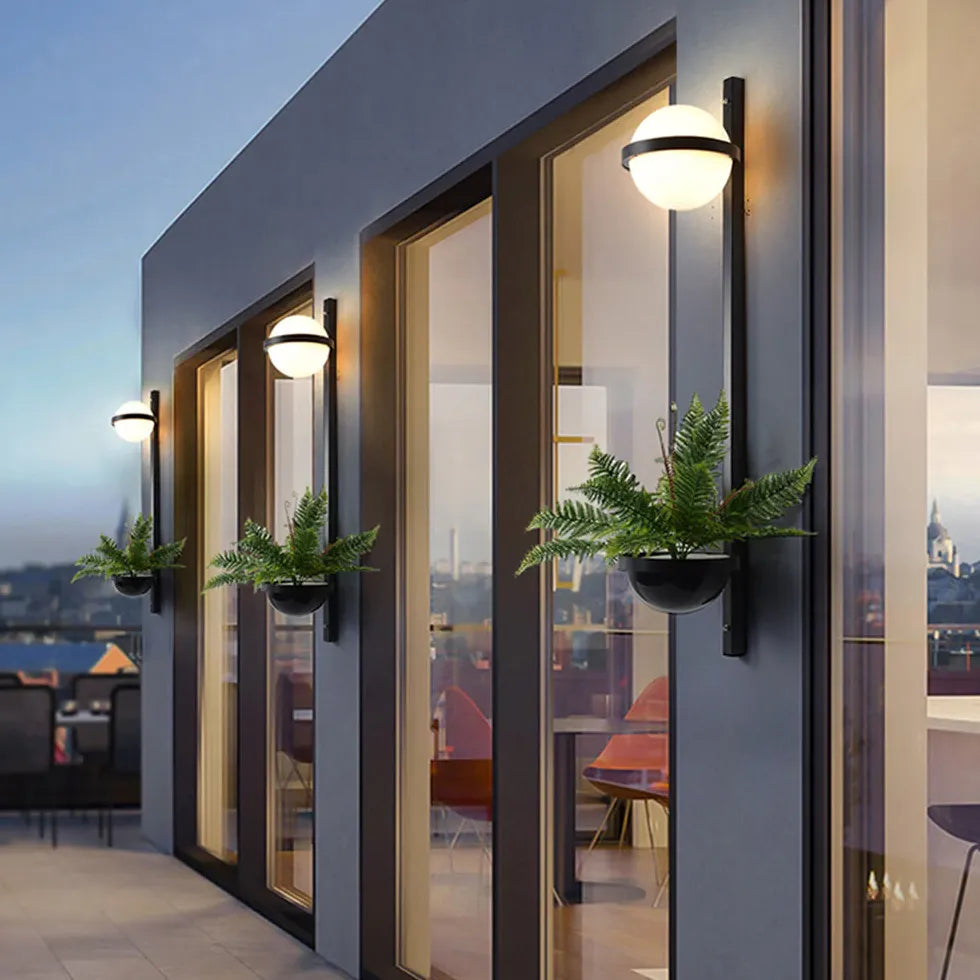 Nowoczesna Lampa Ścienna LED | Do Wnętrz I Na Zewnątrz