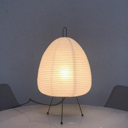 Japońska Lampa Stołowa Z Papieru Ryżowego | Design Dla Twojego Domu